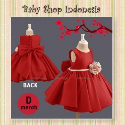 dress bunga merah  large